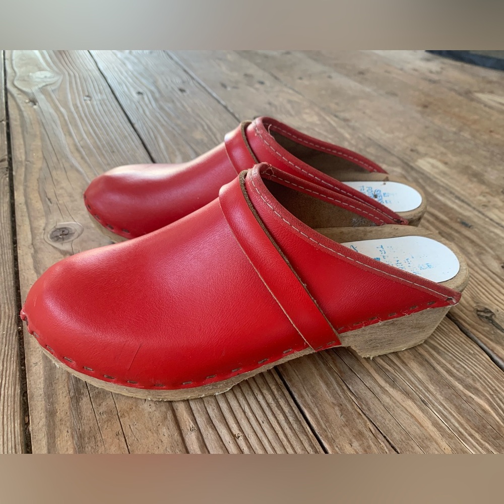 Swedish wooden clogs